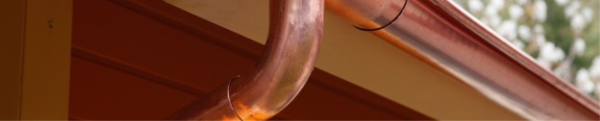 Kupfer Dachrinnen