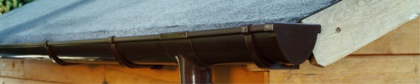 Kunststoff Duplex Dachrinne Kunststoff Duplex Dachrinne