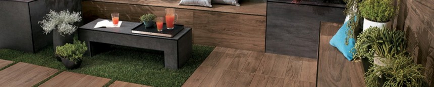 Terrassenelemente Keramik