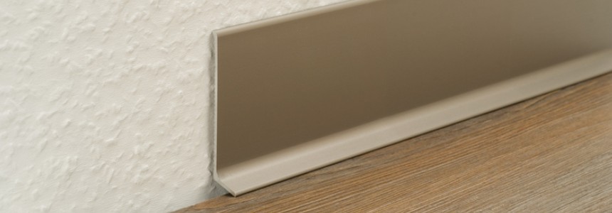 Aluminium-Sockelleisten Aluminium-Sockelleisten