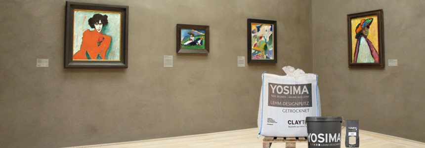 Claytec Lehm-Designputz YOSIMA Claytec Lehm-Designputz YOSIMA