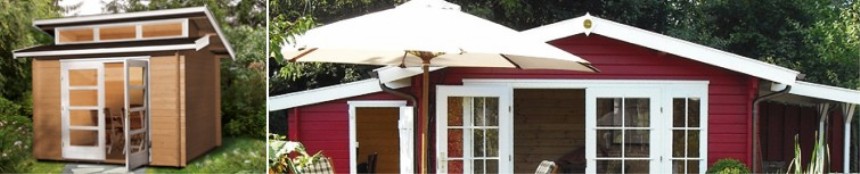 Holz Gartenhäuser