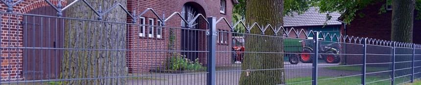Ziergitterzäune