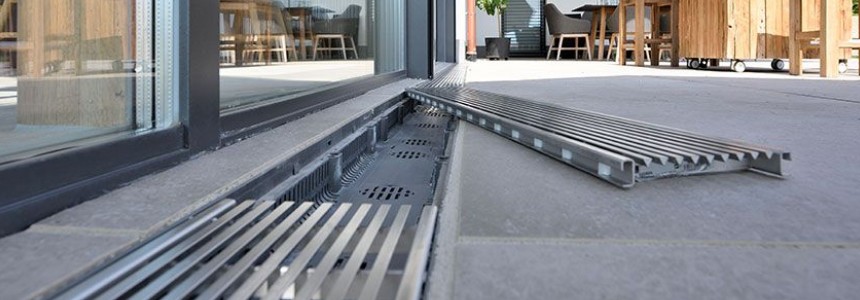 ACO Fassaden- und Terrassenentwässerung