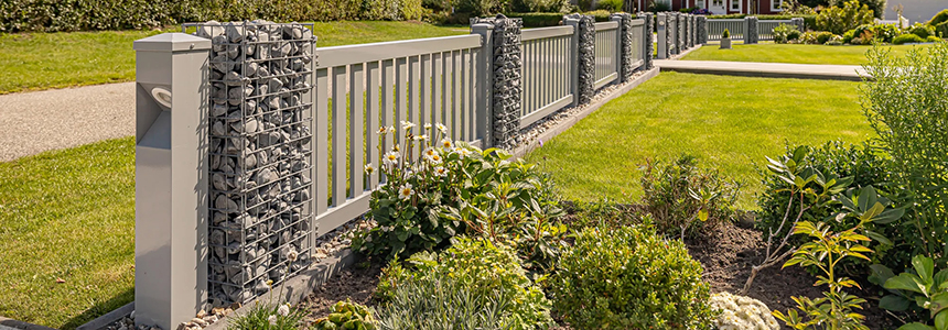 Gabiona Gabionensäulen