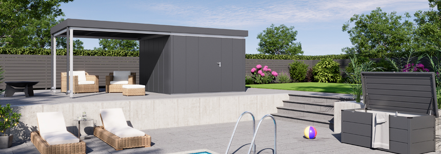 Metall Gartenhäuser & Schränke