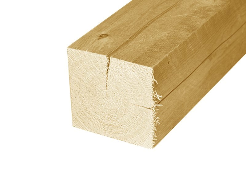 Kantholz Fichte/Tanne 10x10cm - Sägerauer Balken 60cm Länge Für Bauprojekte & Heimwerker