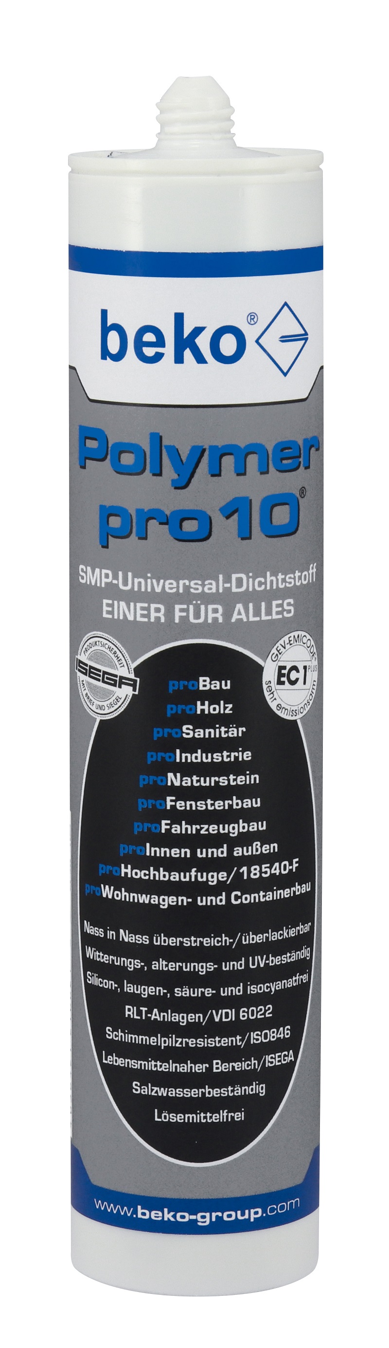 Beko Polymer pro10 Universal-Dichtstoff - 310 ml (4036421210021)