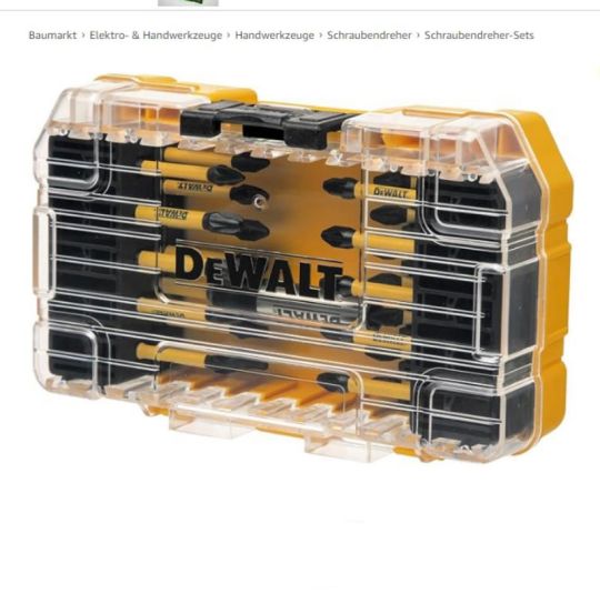 DEWALT DT70730T-QZ Bit-Set FlexTorq Torsion 25-teilig 25 - 89 mm  