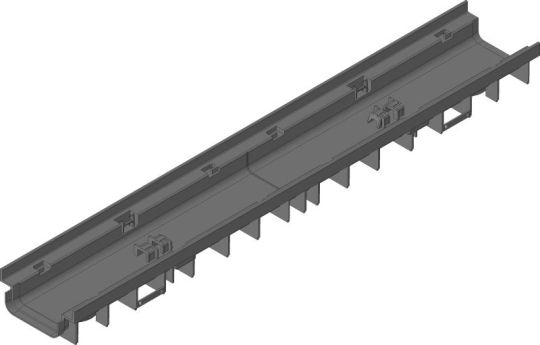 Hauraton RecyFix PRO 100 Entwässerungsrinne - C250 25t Befahrbar 1000mm