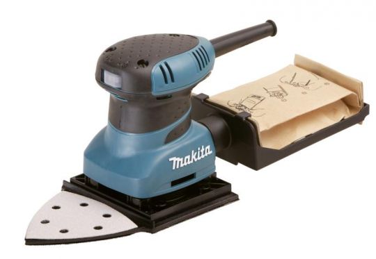 Makita Faust-Schwingschleifer BO4558J - 200W Im Makpac Koffer