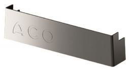 ACO Profiline 2.0 Stirnwand für fixe Bauhöhe - Edelstahl für Fassadenentwässerung / Bauhöhe 50 mm