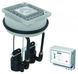 ACO Sinkamat 50/1-K duo Aufsatzstück und Elektropaket für Kleinhebeanlage