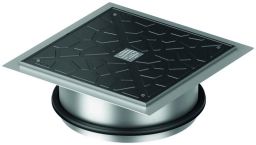 ACO Aufsatzstück Muli-Flex UF fäkalienfrei, mit Ablauf Voronoi design