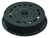 ACO Stormbrixx Blockrigole Schachtabdeckung mit Lüftungsöffnungen 400 mm