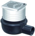 ACO Easyflow Bodenablauf komplett flatline DN 50