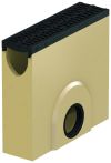 ACO XtraDrain Einlaufkasten aus Polymerbeton C250 NW100 DN/OD110 mit Microgrip Rost