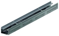 ACO Profiline 2.0 Fassadenrinne höhenverstellbar 55-78 mm Stahl verzinkt für Fassadenentwässerung