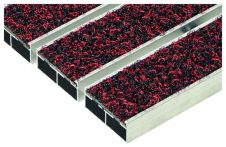 ACO Vario 2.0 Matte Rips Kunstfaser Rot für Schuhabstreifer Outdoor