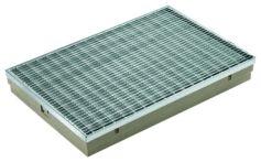 ACO Bodenwanne und Rost für Schuhabstreifer Outdoor