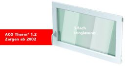 ACO Therm Drehkippflügel Hochwasserdicht für Kellerfensterleibungsrahmen