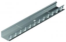 ACO Profiline Free Fassadenrinne mit Stutzen Edelstahl für Fassadenentwässerung