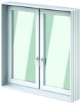 ACO Therm 3.0 Leibungskellerfenster Standard 2-flügelig für Fertigteilwerk für Keller - komplett inkl. Flügel