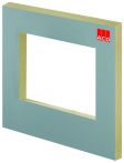 ACO Therm® Block Montageplatte 150x140x12,5 cm, Aussparung: 46x46 cm