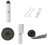 ACO Therm® Block Montageset Standardmontage für Montageplatte mit Fensterzarge für Leibungselement