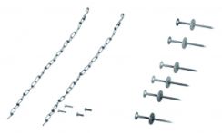 ACO Therm® Block Montageset Standardmontage für Montageplatte mit Fensteraussparung