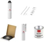 ACO Therm® Block Komplettset druckwasserdichte Montage für Montageplatte mit Fensteraussparung