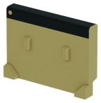 ACO PowerDrain Strinwand für Flachrinne