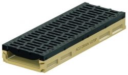 ACO PowerDrain V275P Flachrinne B: 355 mm - Belastungsklasse F 900