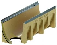 ACO Multiline Seal in V300 Rinne - Schwerlastrinne Belastungsklasse E 600 mit Dichtung