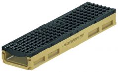 ACO PowerDrain V175P Flachrinne B: 235 mm - Belastungsklasse F 900