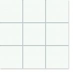 Agrob Buchtal Mosaik 10x10x0,6cm Basis 2 weiß 620811-504-44