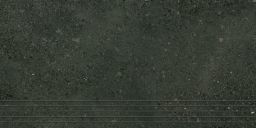 Agrob Buchtal Treppenfliese 30x60x1,05cm Nova anthrazit R10/A 431856H
