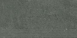 Agrob Buchtal Treppenfliese 30x60x1,05cm Nova basalt R10/A 431855H