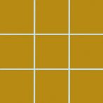 Agrob Buchtal Mosaik 10x10x0,65cm Plural gelb aktiv 710-2017H