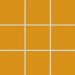 Agrob Buchtal Mosaik 10x10x0,65cm Plural gelb dunkel 710-2020H