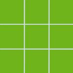 Agrob Buchtal Mosaik 10x10x0,65cm Plural grün aktiv 710-2013H