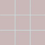 Agrob Buchtal Mosaik 10x10x0,65cm Plural oxidrot hell 710-2030H