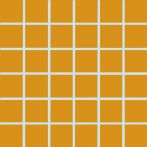 Agrob Buchtal Mosaik 5x5x0,65cm Plural gelb dunkel 705-2020H