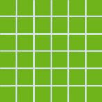 Agrob Buchtal Mosaik 5x5x0,65cm Plural grün aktiv 705-2013H