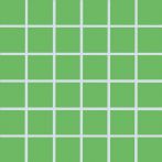 Agrob Buchtal Mosaik 5x5x0,65cm Plural grün dunkel 705-2016H