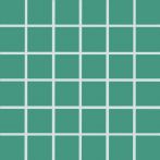 Agrob Buchtal Mosaik 5x5x0,65cm Plural türkis dunkel 705-2012H