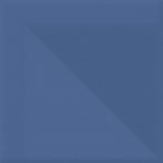 Agrob Buchtal Duschtassensystem Ecke 10x10x0,65cm Plural unglasiert blau dunkel R10/B 886-2008