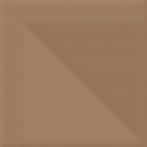 Agrob Buchtal Duschtassensystem Ecke 10x10x0,65cm Plural unglasiert braun mittel R10/B 886-2041