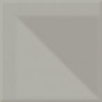 Agrob Buchtal Duschtassensystem Ecke 10x10x0,65cm Plural unglasiert grau mittel R10/B 886-2042