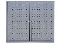 Altvater Aluminium-Doppel-Müllbox 240L, Graualuminium